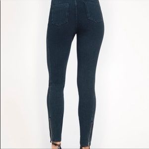 Lysse Noho Zip Denim Legging/Jegging - Large